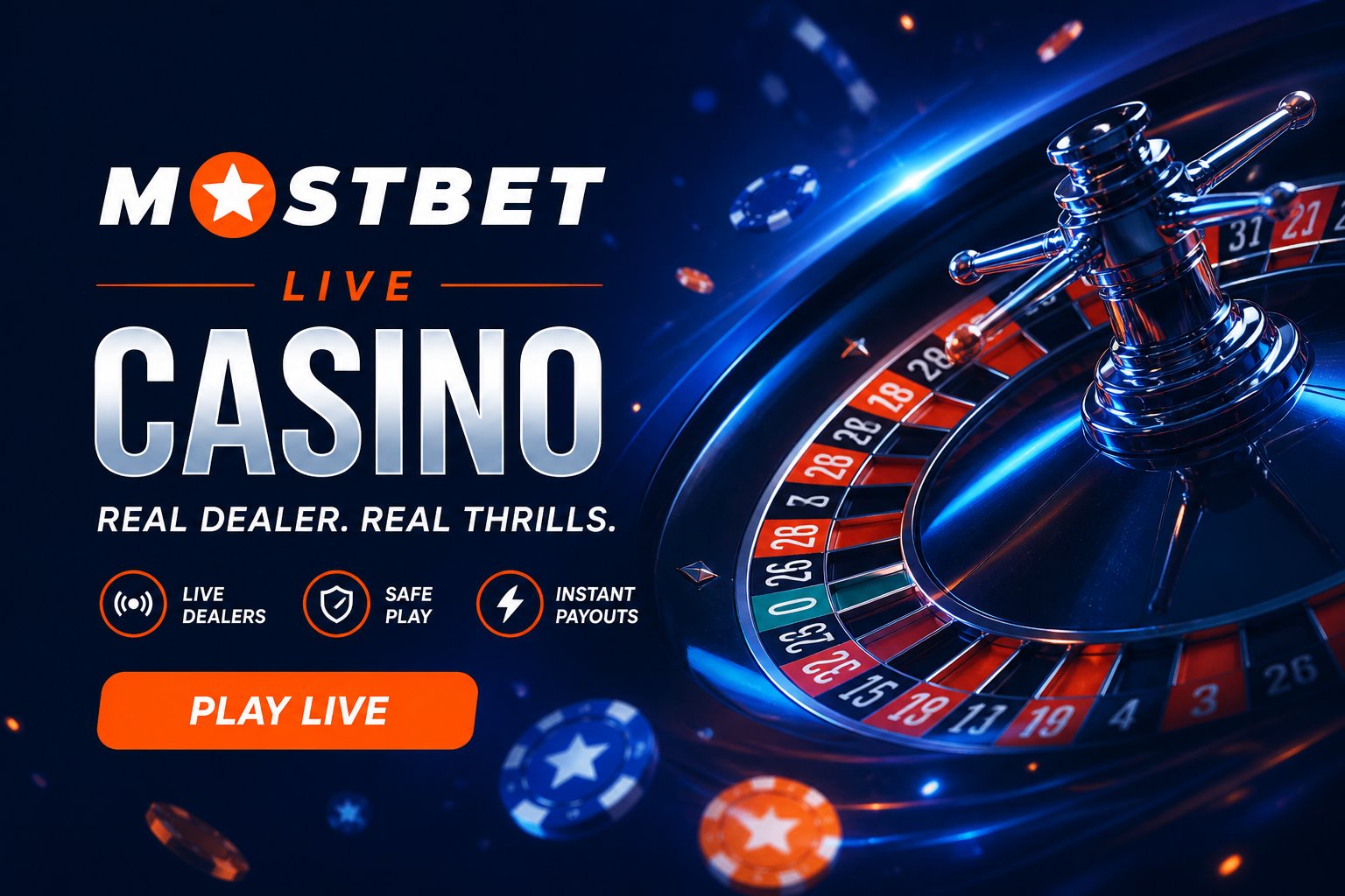 Mostbet live promo